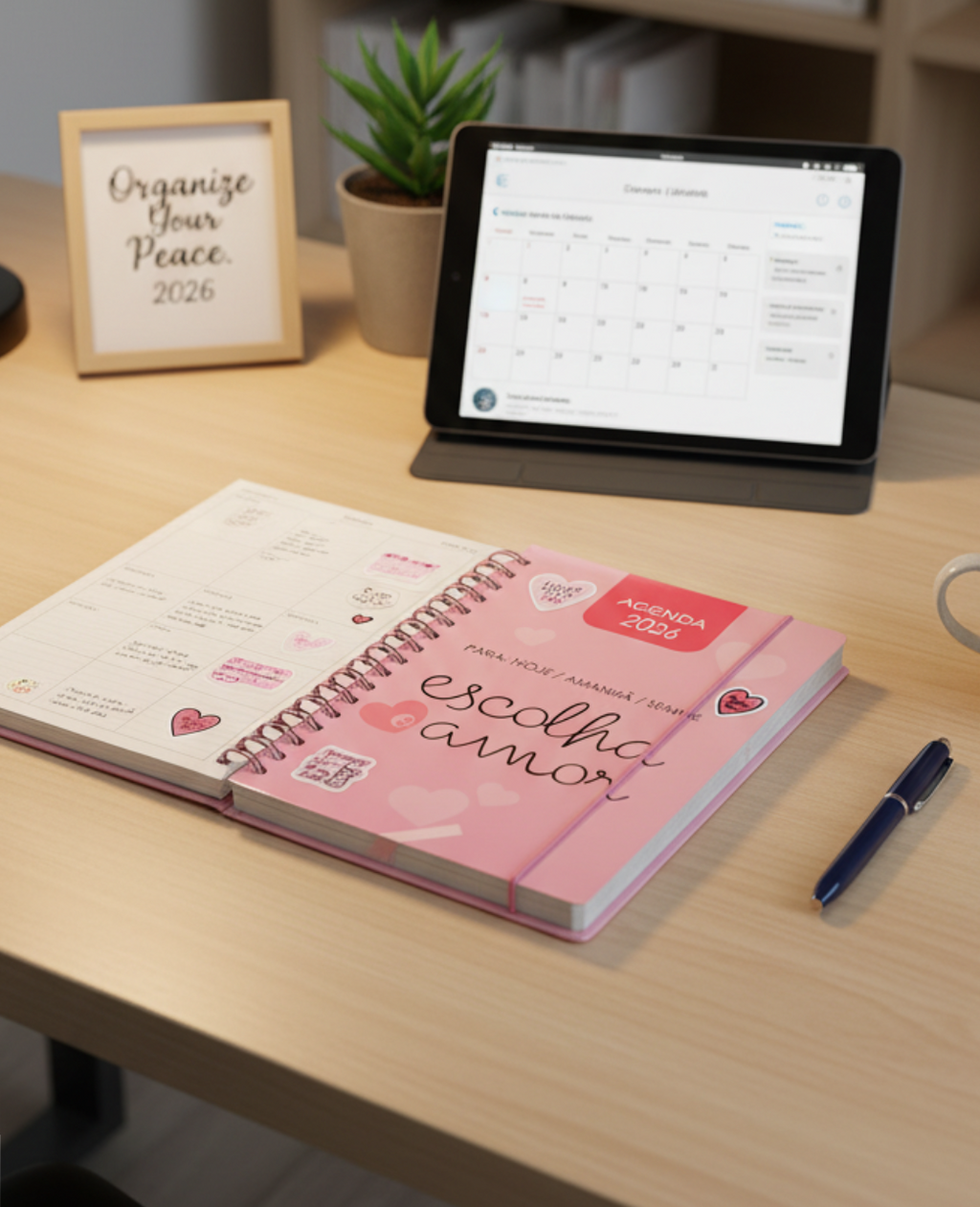 Agenda 2026 - Para um ano cheio de planos e boas energias!