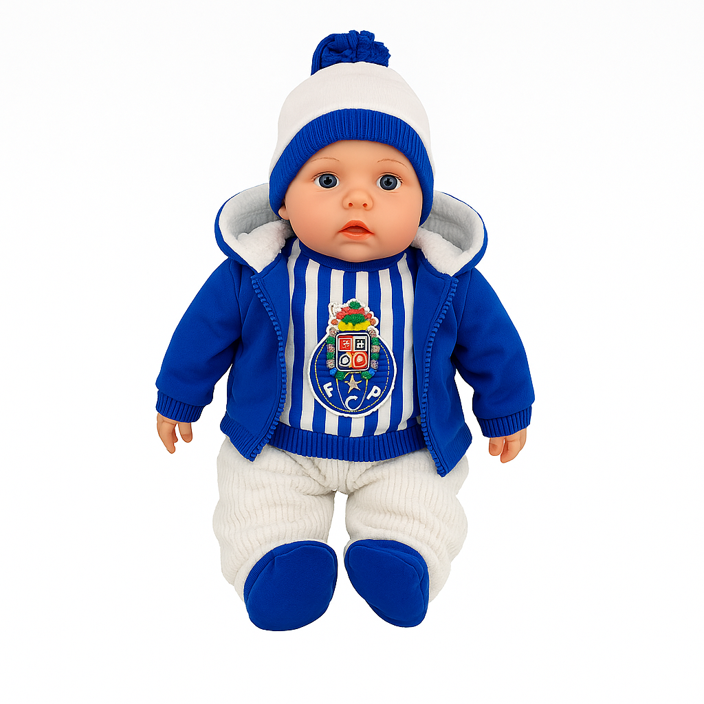 Boneco FC Porto 50cm com Som