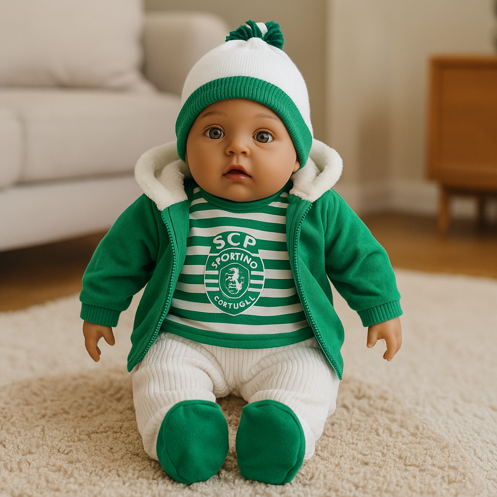 Boneco Sporting CP 50 cm com Som