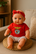 Boneco Benfica 20 cm – Com Som | Presente Ideal para Pequenos e Grandes Adeptos