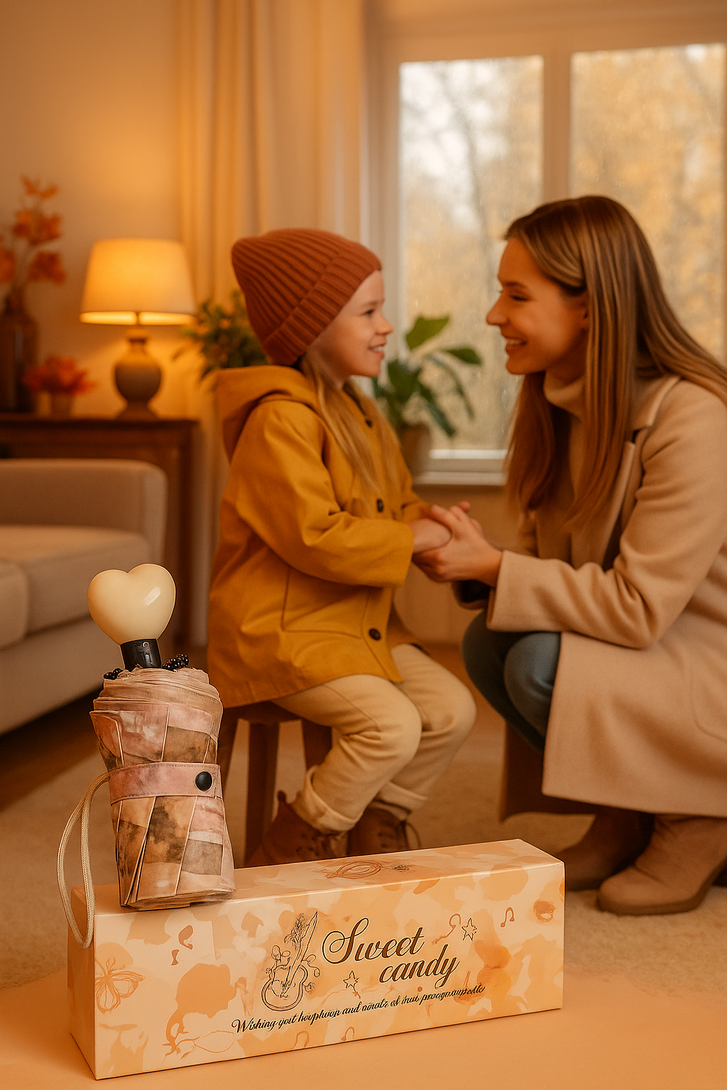 Guarda-Chuva Sweet Candy – Cores Pastel