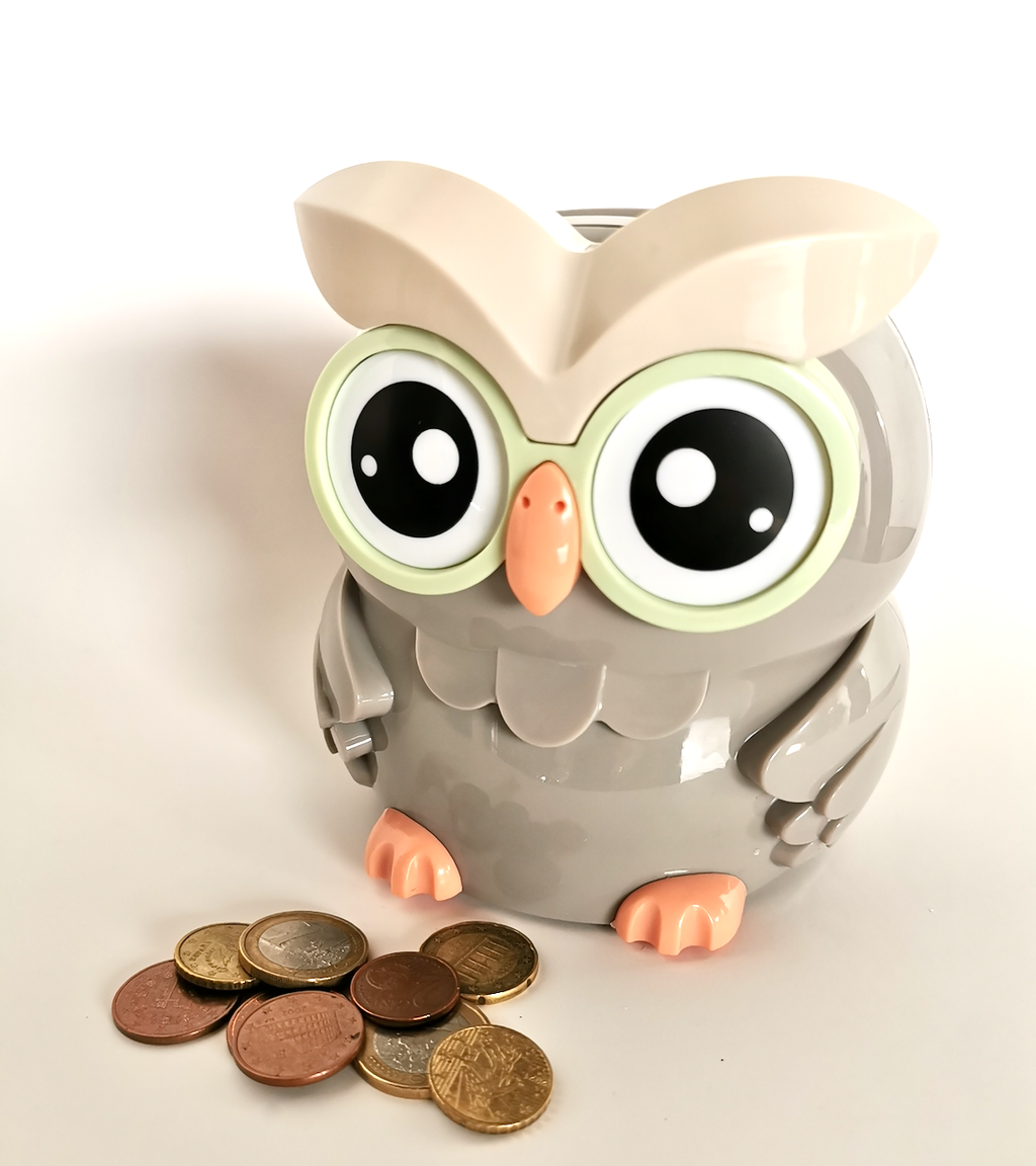 Mealheiro Digital Coruja — Aprender a poupar pode ser divertido!